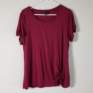 Rock & Republic Ruched Hem Top